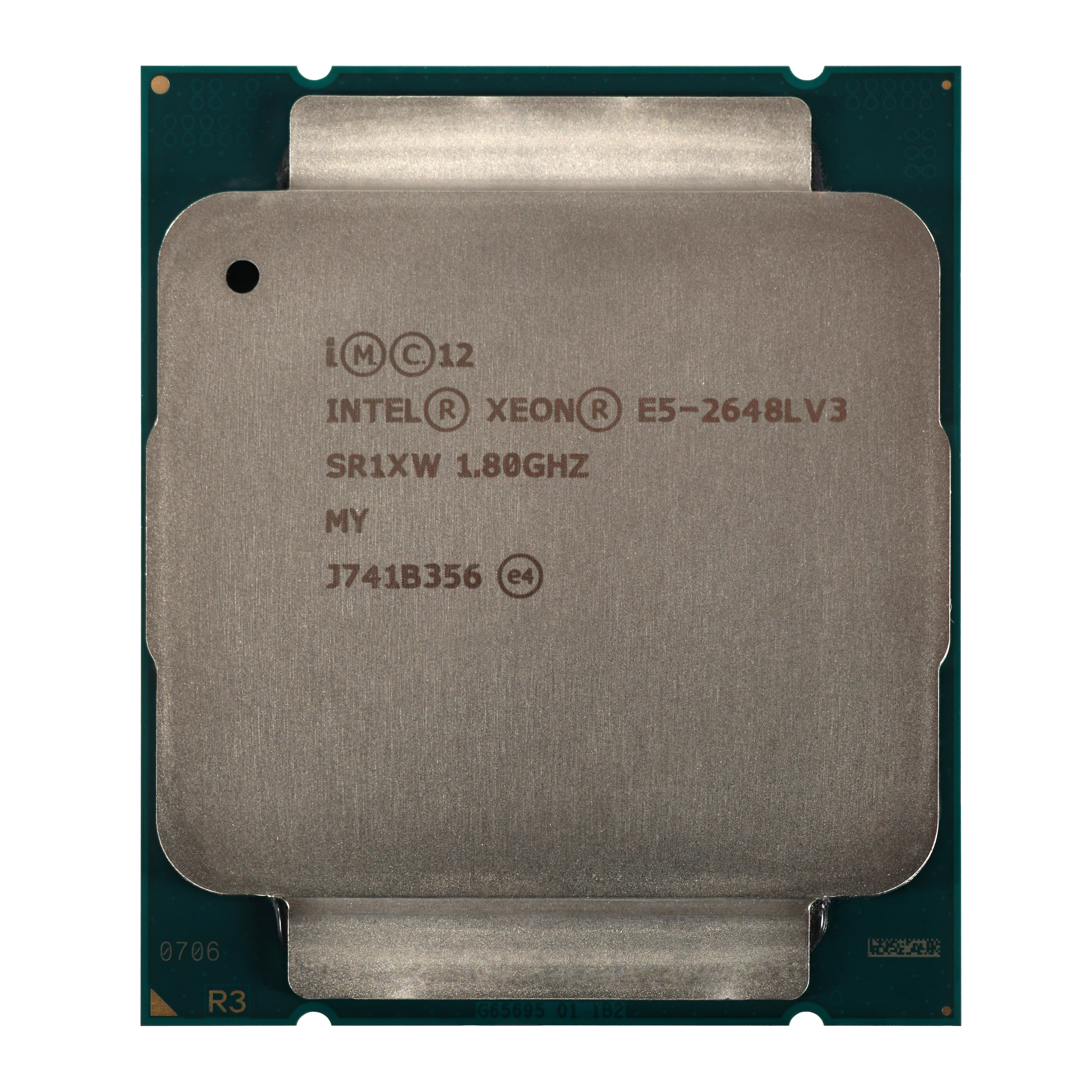 SR1XW Intel Xeon E5-2648L V3 1.80Ghz 12-Core 75W Haswell Processor LGA 2011 - Picture 3 of 5
