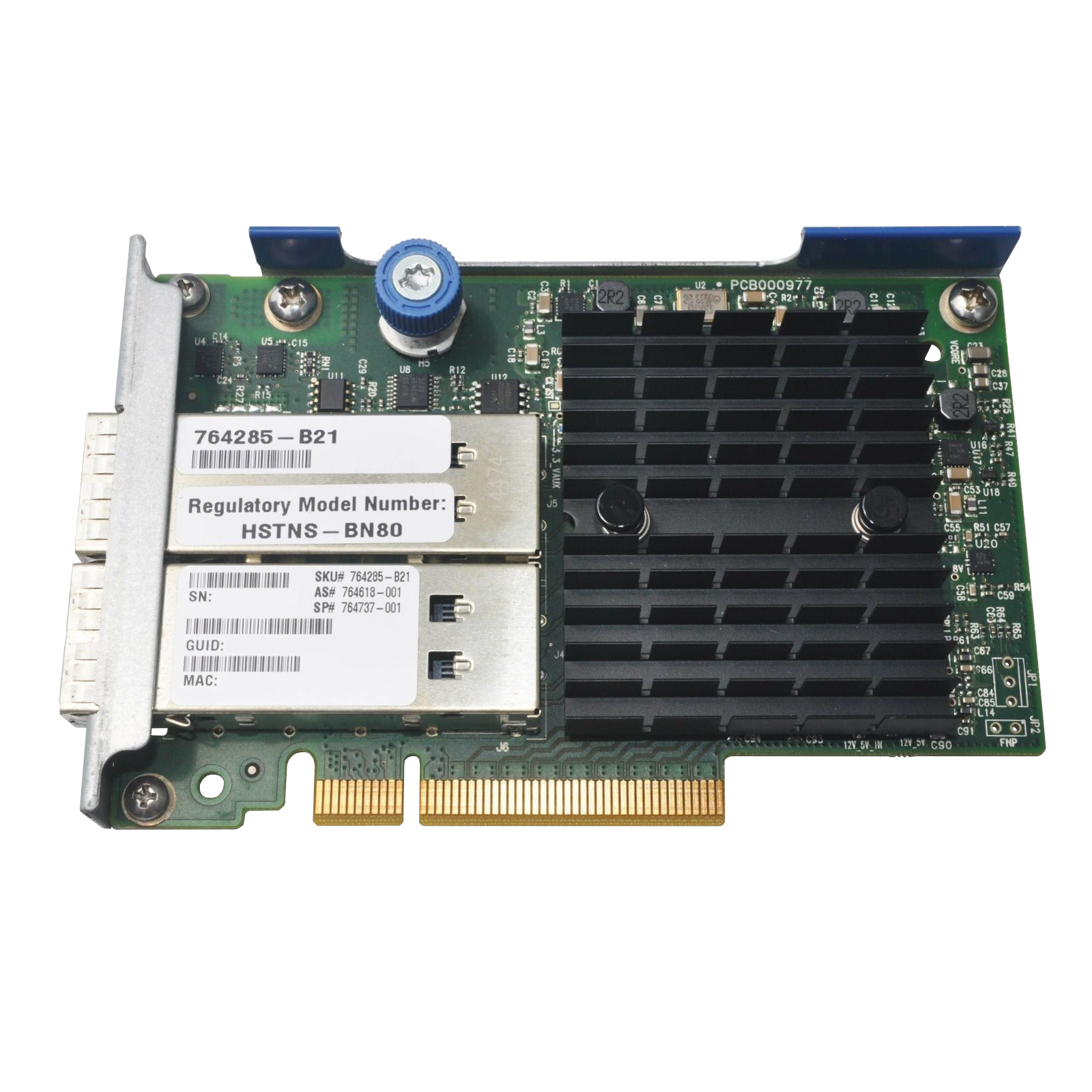 HPE 544+FLR-QSFP Mellanox ConnectX-3 Dual-Port 40GB QSFP+ Gen 3 x8
