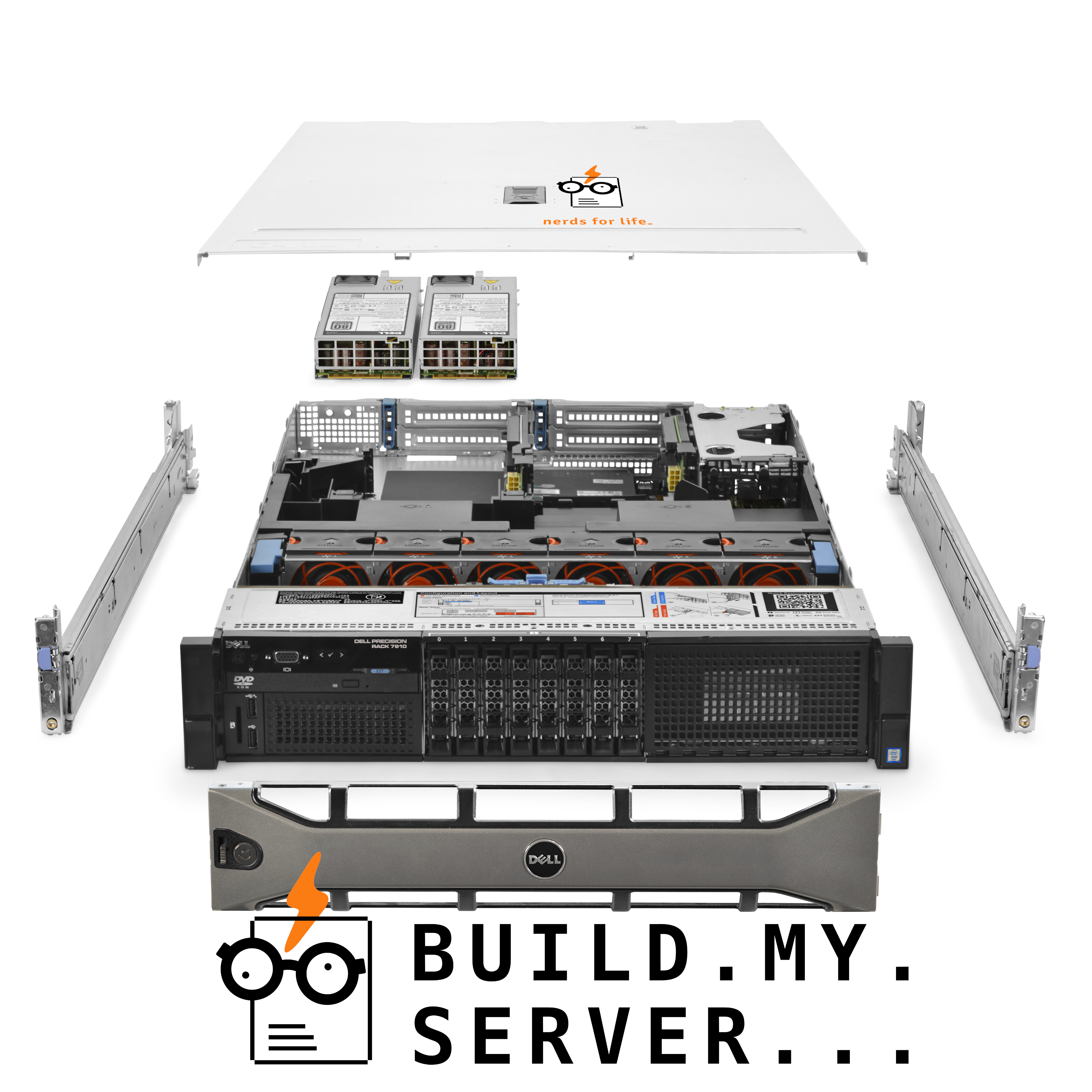 Dell Precision 7910 Server 2.60Ghz 16-Core 256GB RAM 2x 400GB SAS SSD 6x Caddies - 第 1/5 張圖片