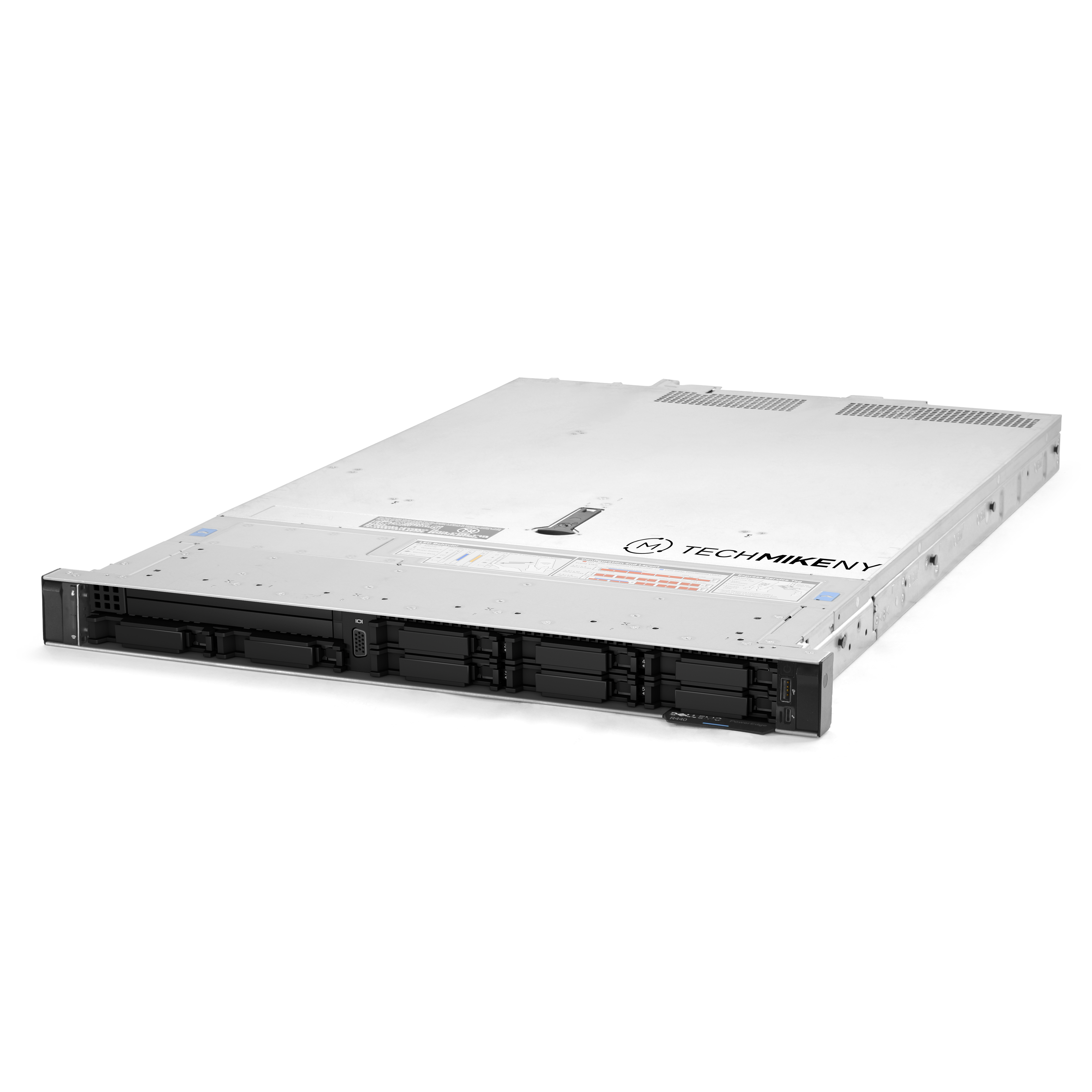 Dell PowerEdge R440 Server 2x Silver 4214 2.20Ghz 24-Core 128GB RAM 8x Caddies - Picture 2 of 5