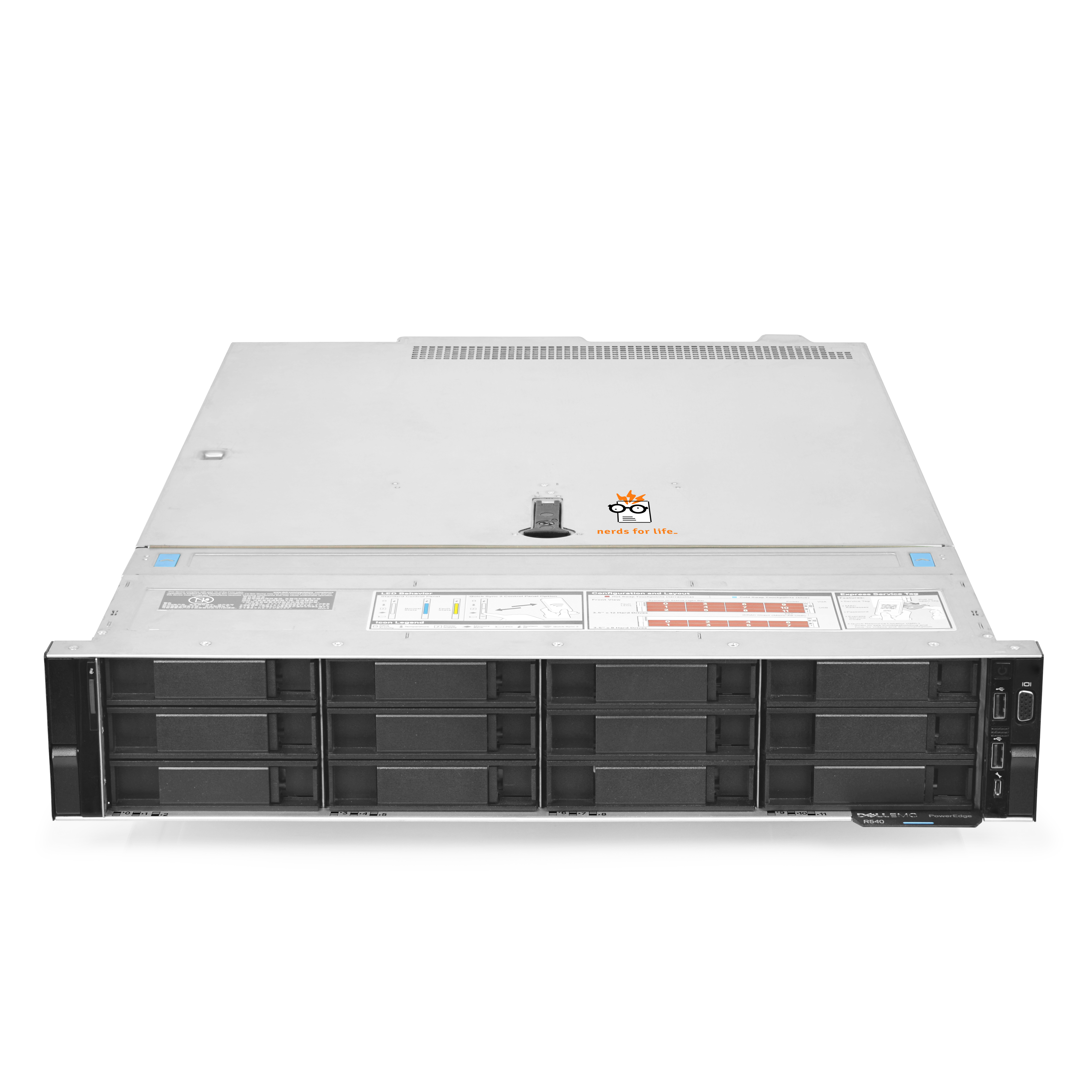 Dell PowerEdge R540 Server 2x Silver 4114 2.20Ghz 20-Core 32GB RAM 12x Caddies - 第 3/5 張圖片