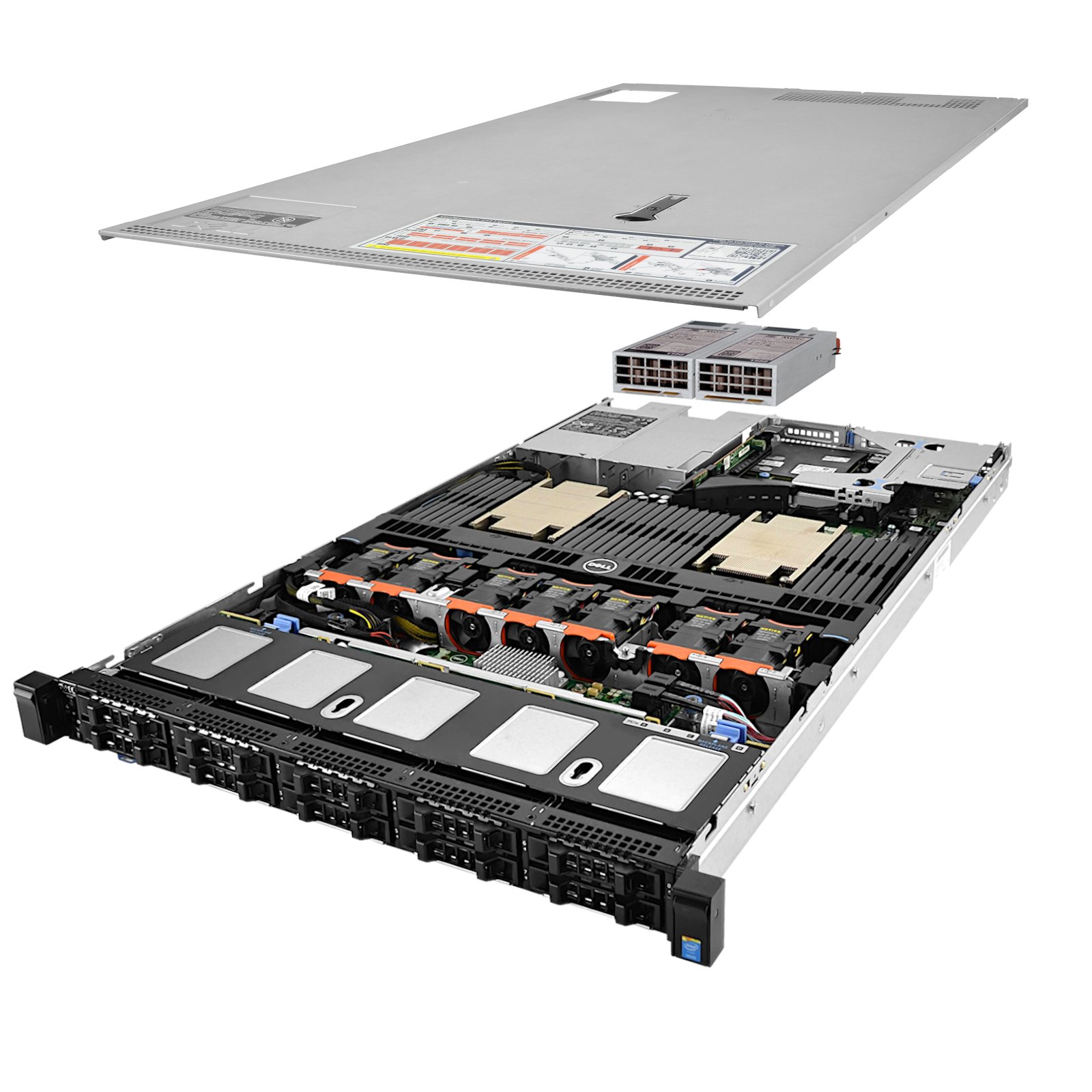 Dell PowerEdge R630 10-Bay Server 2x E5-2630Lv3 1.80Ghz 16-Core 32GB RAM JBOD