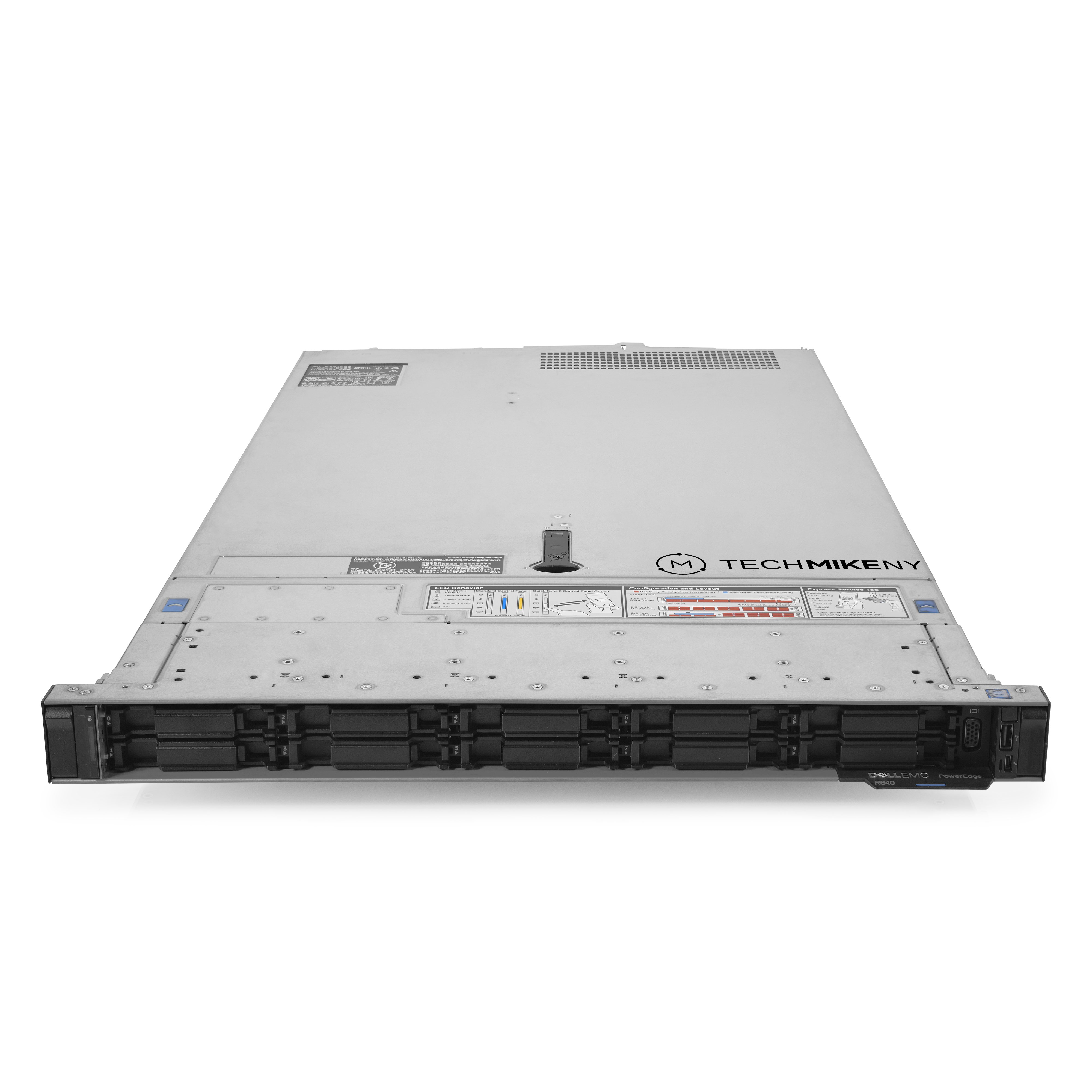 Dell PowerEdge R640 NVMe Server 2x Gold 6130 2.10Ghz 32-Core 128GB RAM Rails - Picture 3 of 5