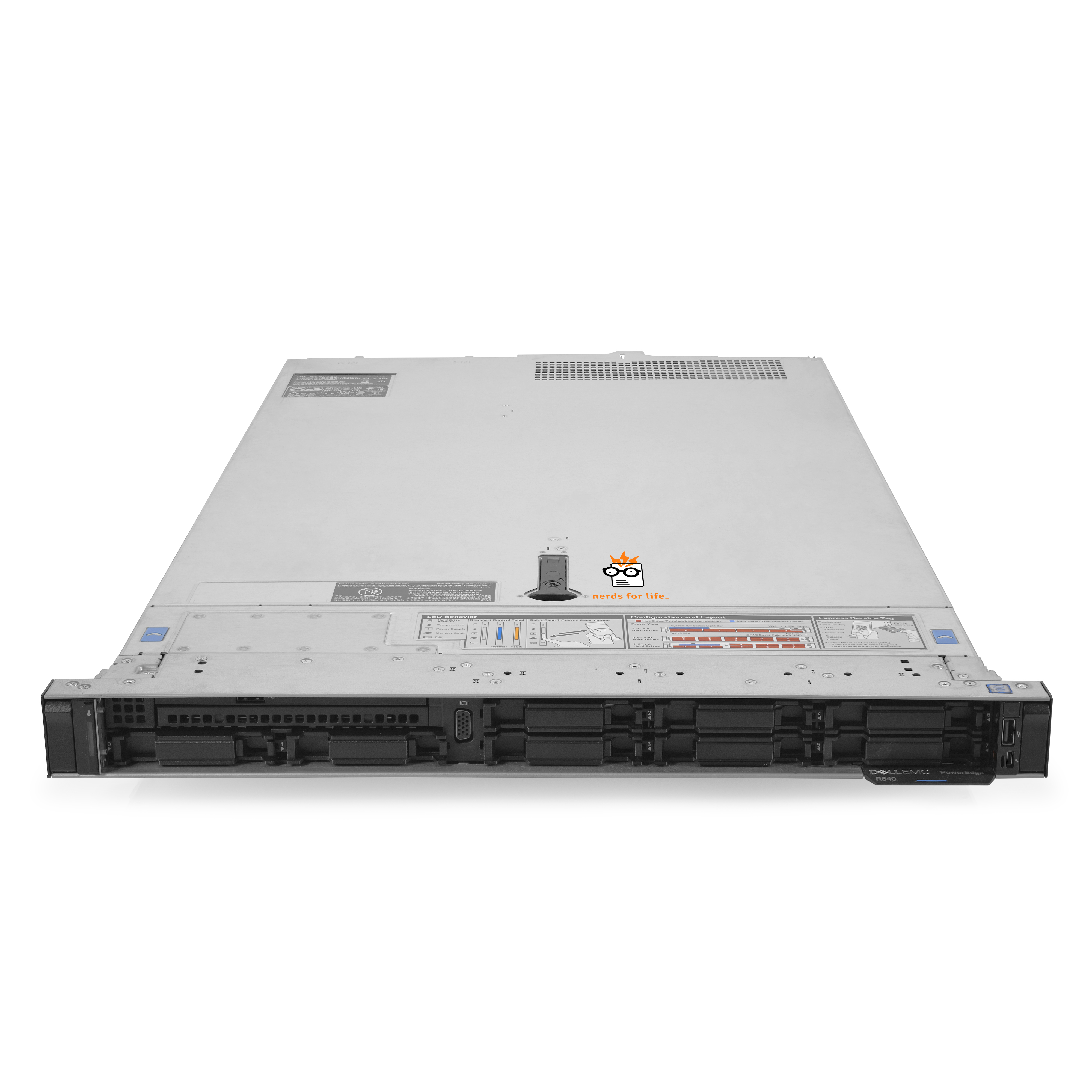 Dell PowerEdge R640 Server 2x Gold 5118 2.30Ghz 24-Core 64GB RAM 8x 1.2TB Rails - Picture 3 of 5