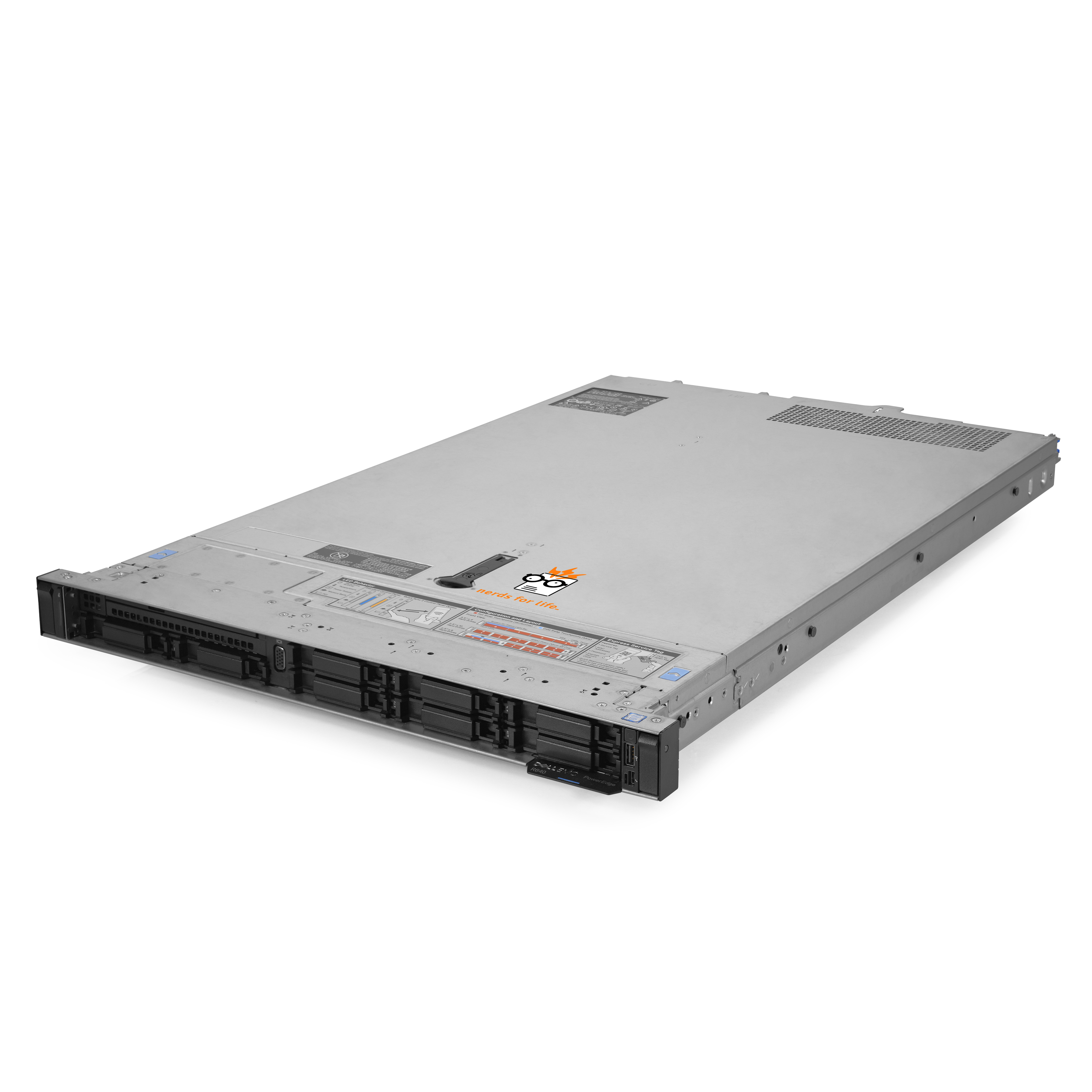 Dell PowerEdge R640 Server 2x Gold 5118 2.30Ghz 24-Core 64GB RAM 8x 1.2TB Rails - Picture 2 of 5