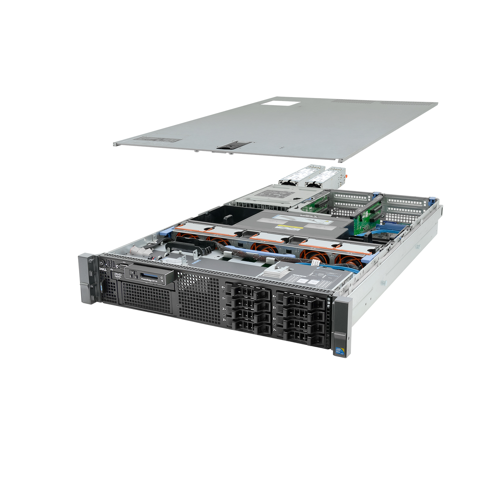 DELL PowerEdge R710 Server 2x 2.80Ghz X5660 6C 128GB High-End | eBay