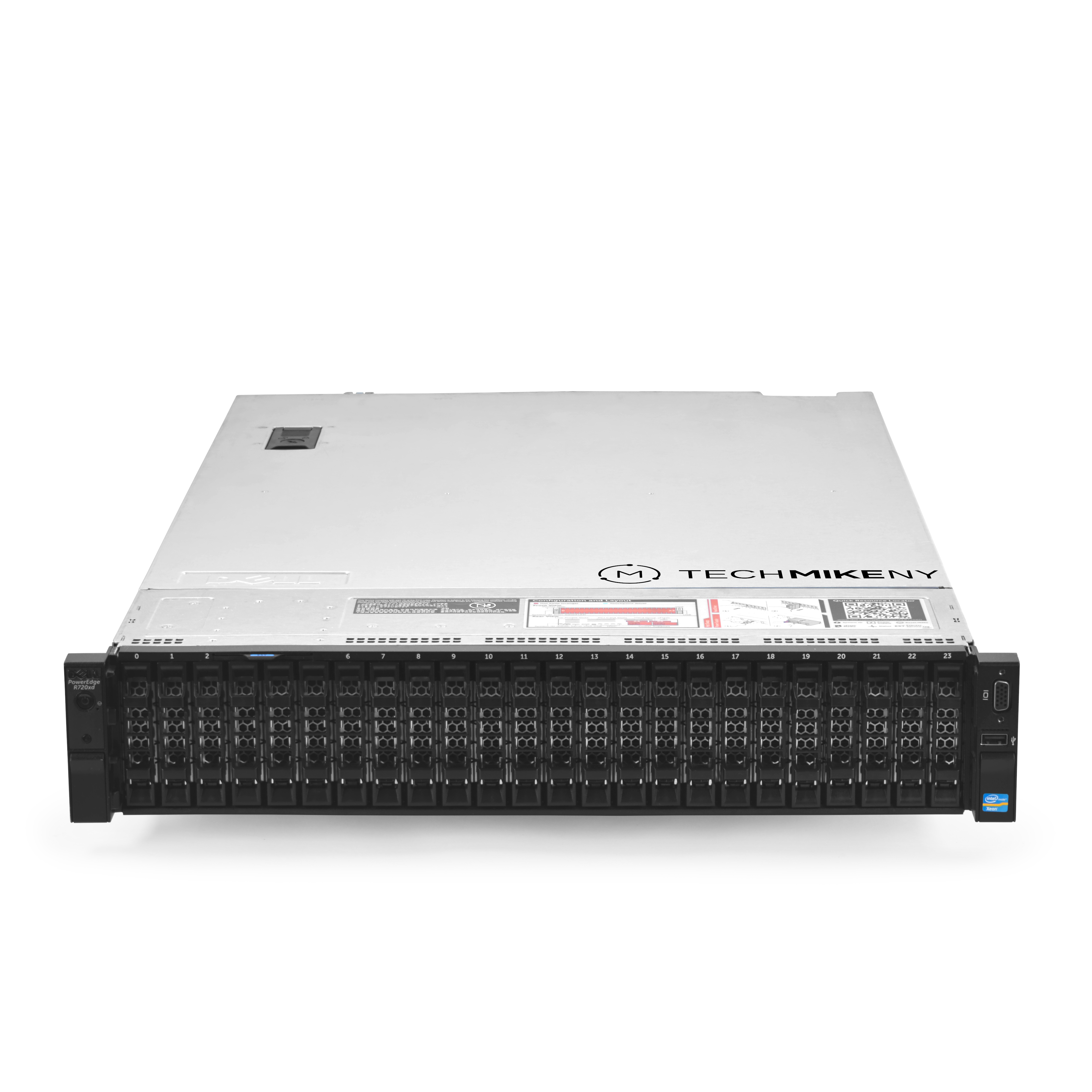 Dell PowerEdge R720xd (24x 1TB SSD SATA, 2x Intel Xeon E5-2630L, 2.4GHz ...