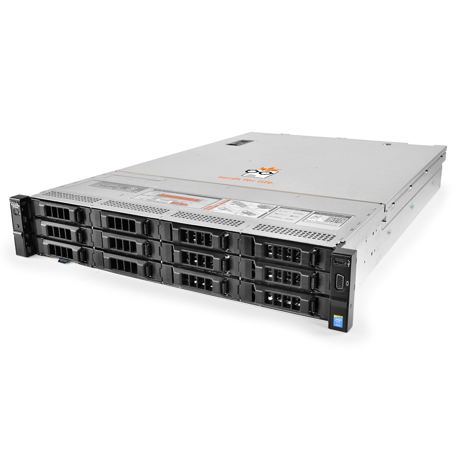 Dell PowerEdge R730xd Server 2.60Ghz 16-Core 128GB 12x 3TB Rails | eBay