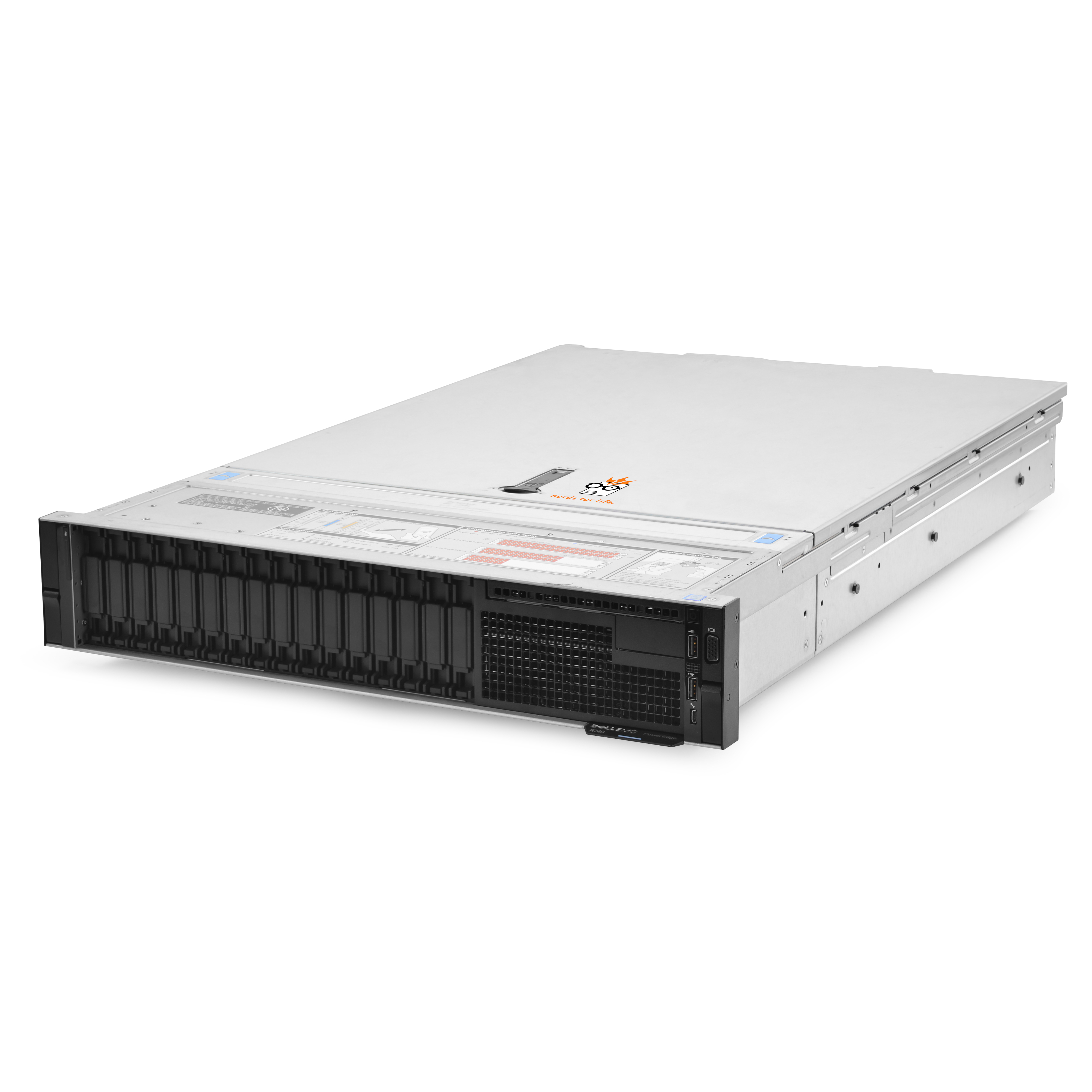 Dell PowerEdge R740 Server 2x Gold 6152 2.10Ghz 44-Core 128GB RAM 16x Caddies - Picture 2 of 5
