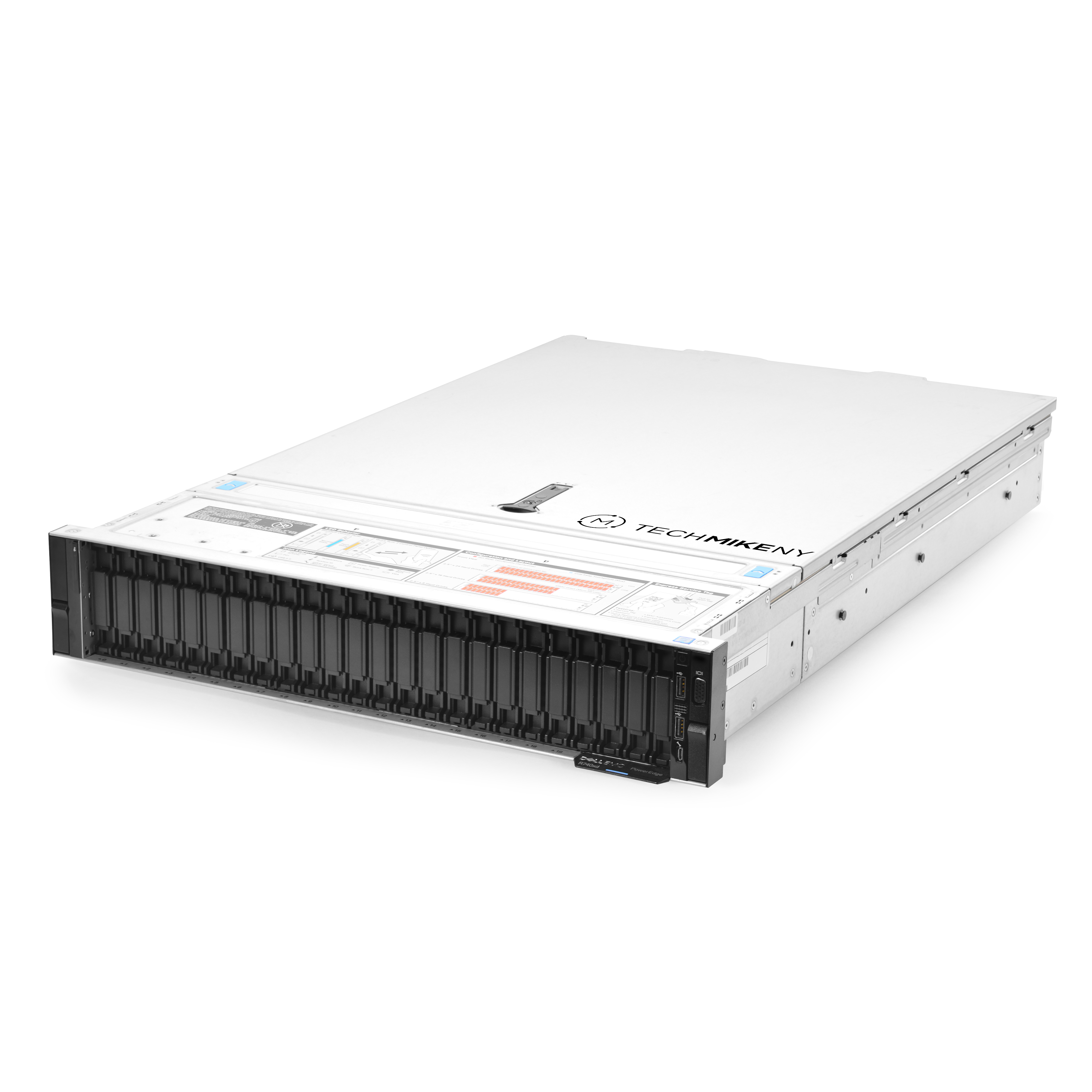 Dell PowerEdge R740xd NVMe Server 2.10Ghz 48-Core 16GB RAM 6.4TB Storage Rails - Picture 2 of 5