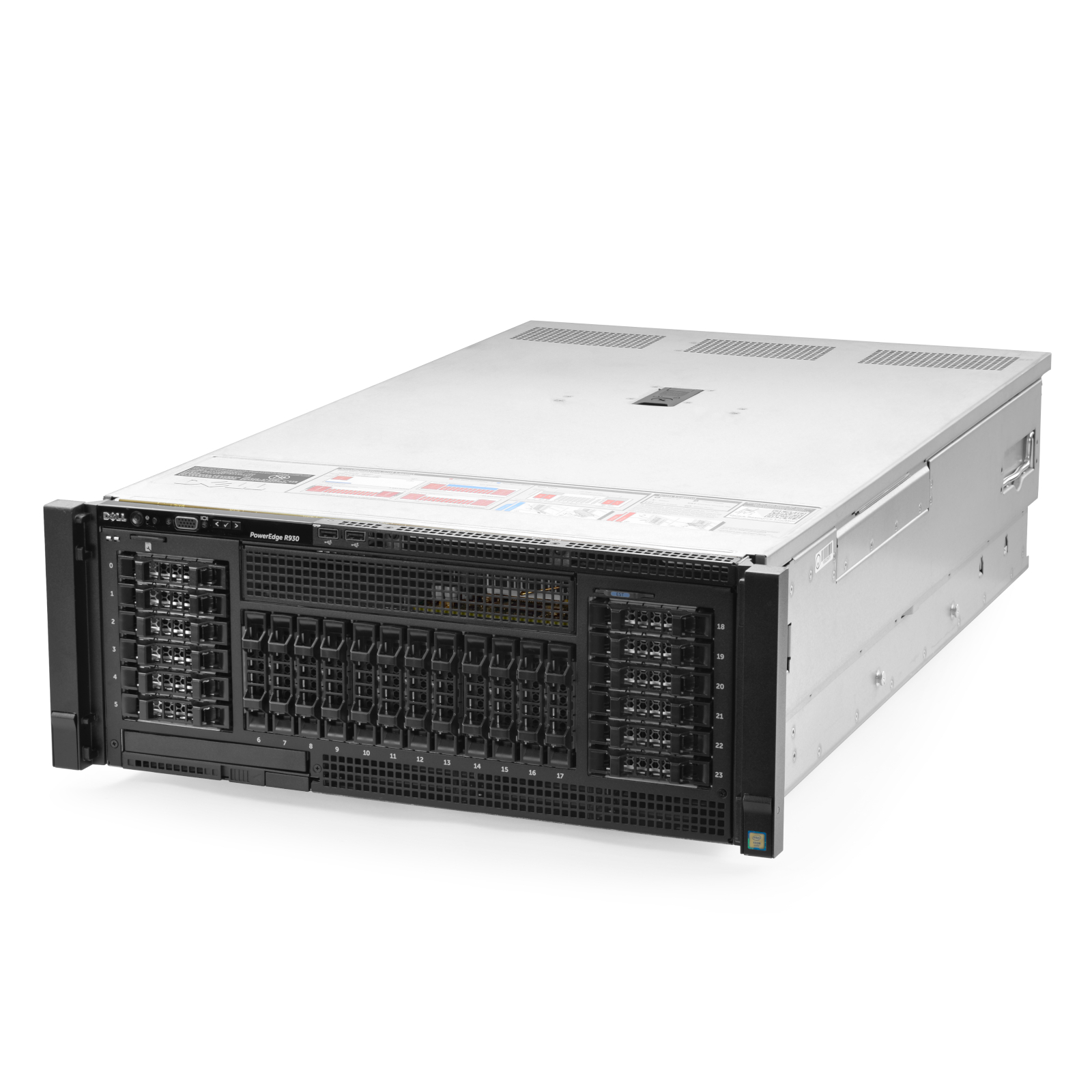 Dell PowerEdge R930 Server 2.10Ghz 64-Core 128GB RAM 2x 600GB 15K 22x 1.2TB - Picture 2 of 5